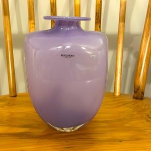 Vintage Kosta Boda Vase-Signed & Numbered